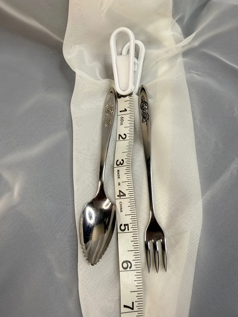 Oneida Community My Rose Stainless Relish Serving Set Jelly Spoon Olive Fork